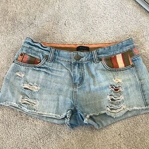 Unique fun Jean shorts